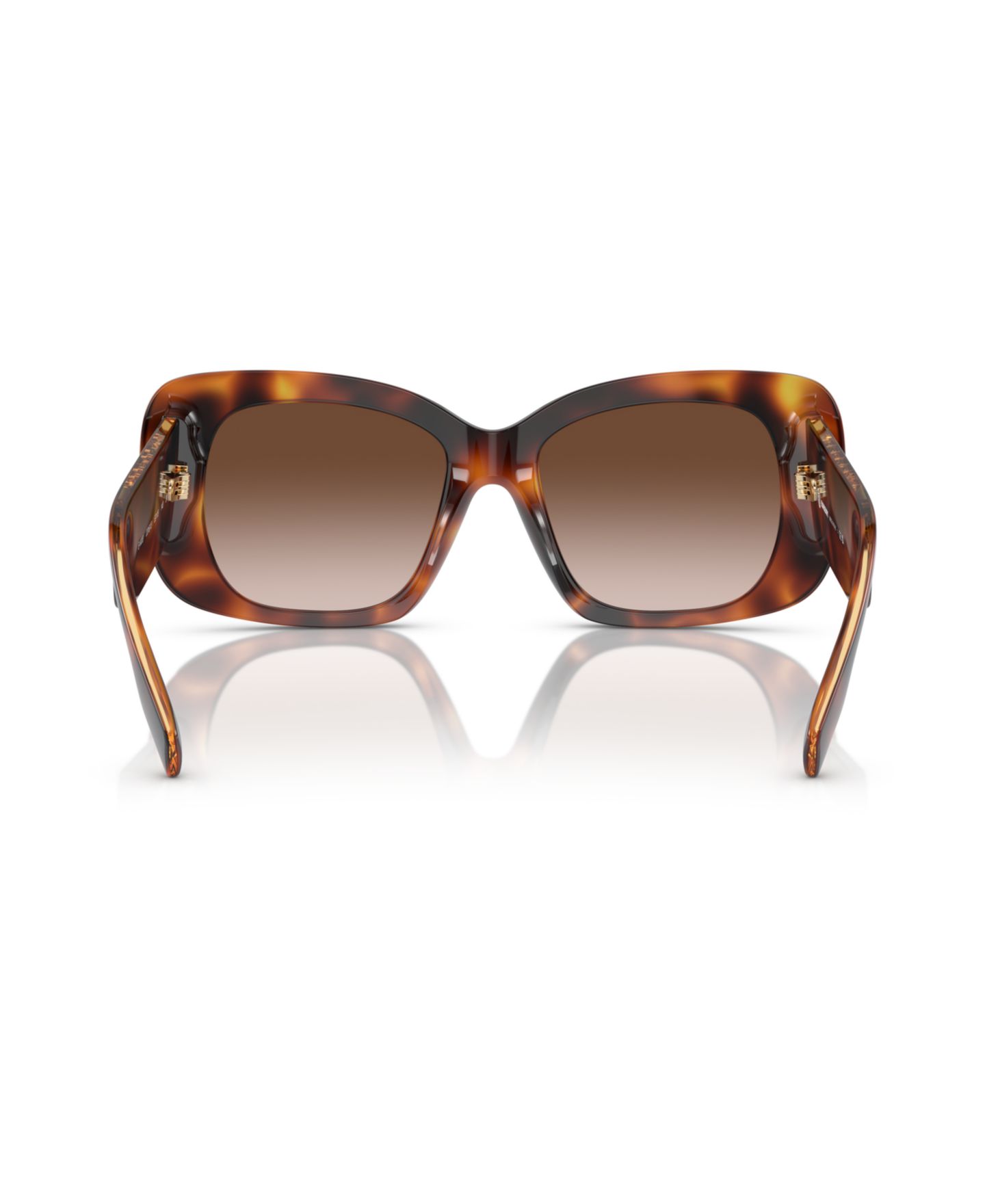 Женские солнцезащитные очки Burberry Sunglasses, Gradient BE4410, цвет: Светлый гавана — фото 4