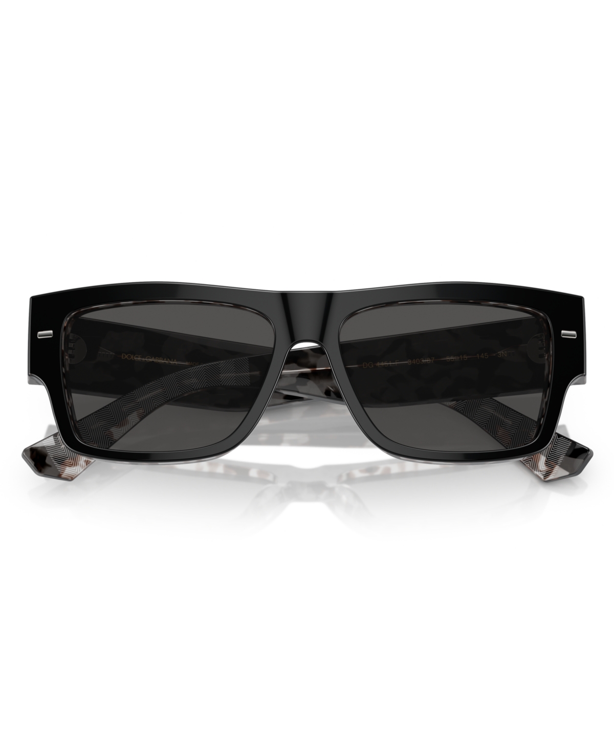 Dolce & Gabbana Men's Low Bridge Fit Sunglasses Dg4451f