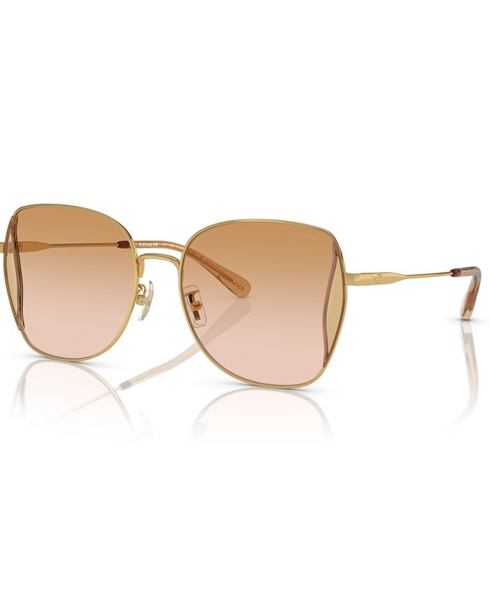 COACH Women's CL907 Sunglasses, Gradient HC7158D - Macy's