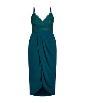 Plus Size Lace Touch Dress