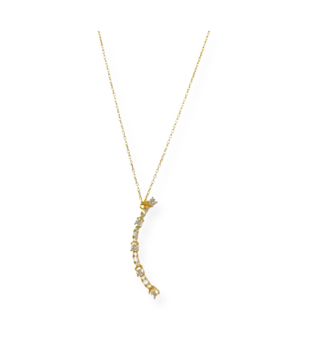 Magic Moon Necklace - Gold