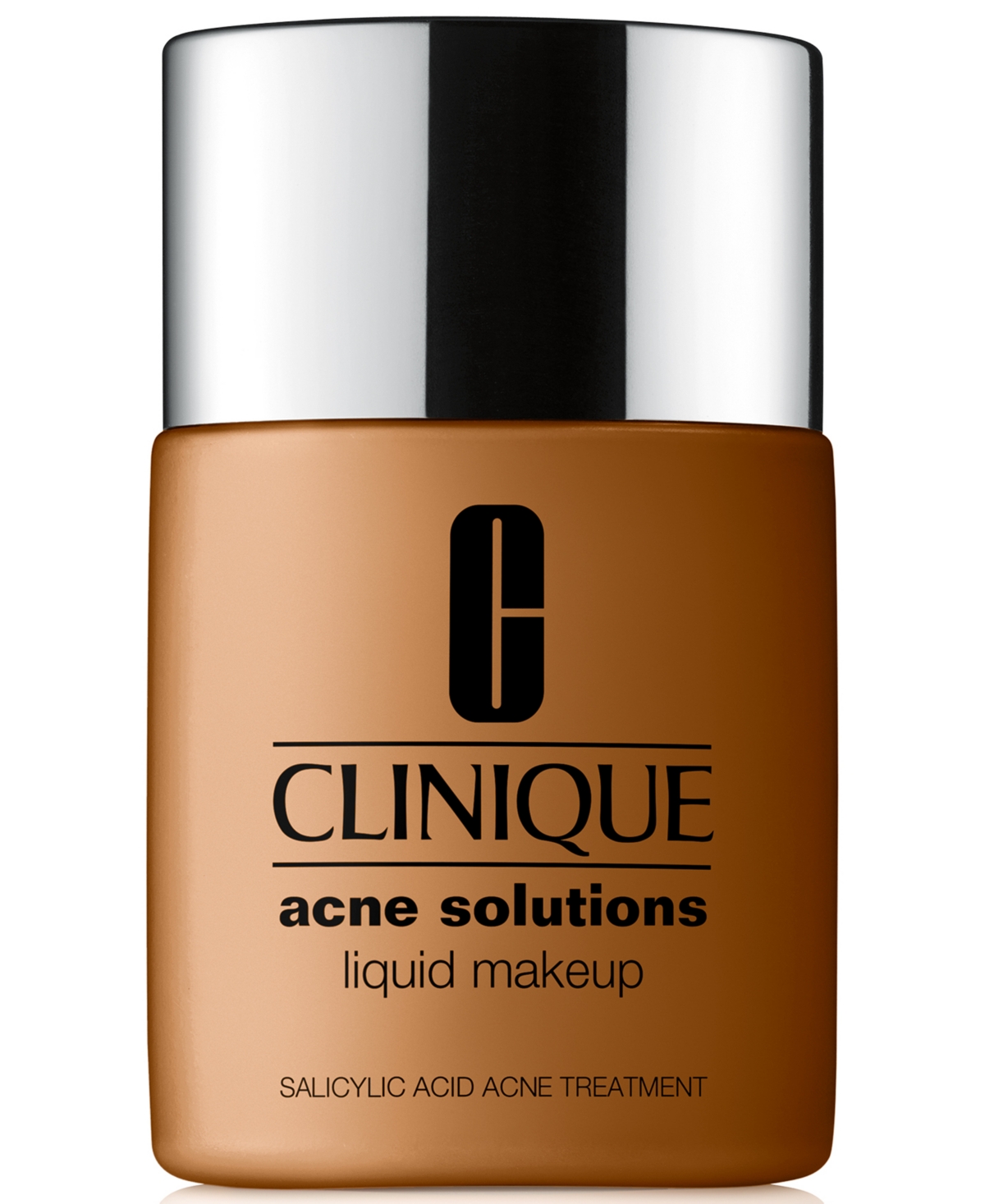 Clinique Acne Solutions Liquid Makeup Foundation, 1 Oz. In Deep Honey