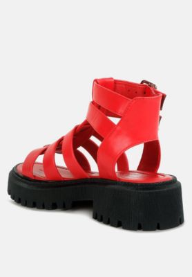 Womens Dewey Chunky Gladiator Sandals