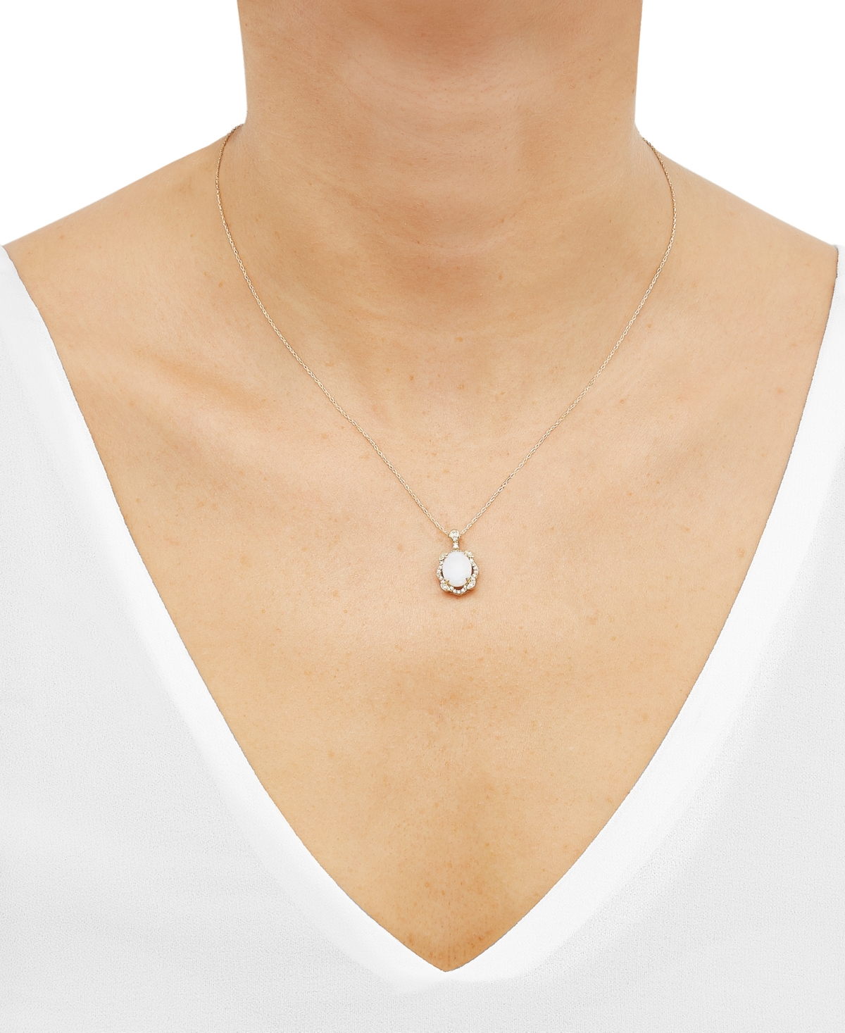 (1 ct. t.w.) & Diamond (1/10 ct. t.w.) 18