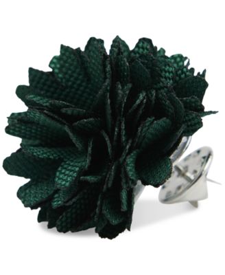 ConStruct - Men's Ceremony Satin Checkerboard Flower Lapel Pin