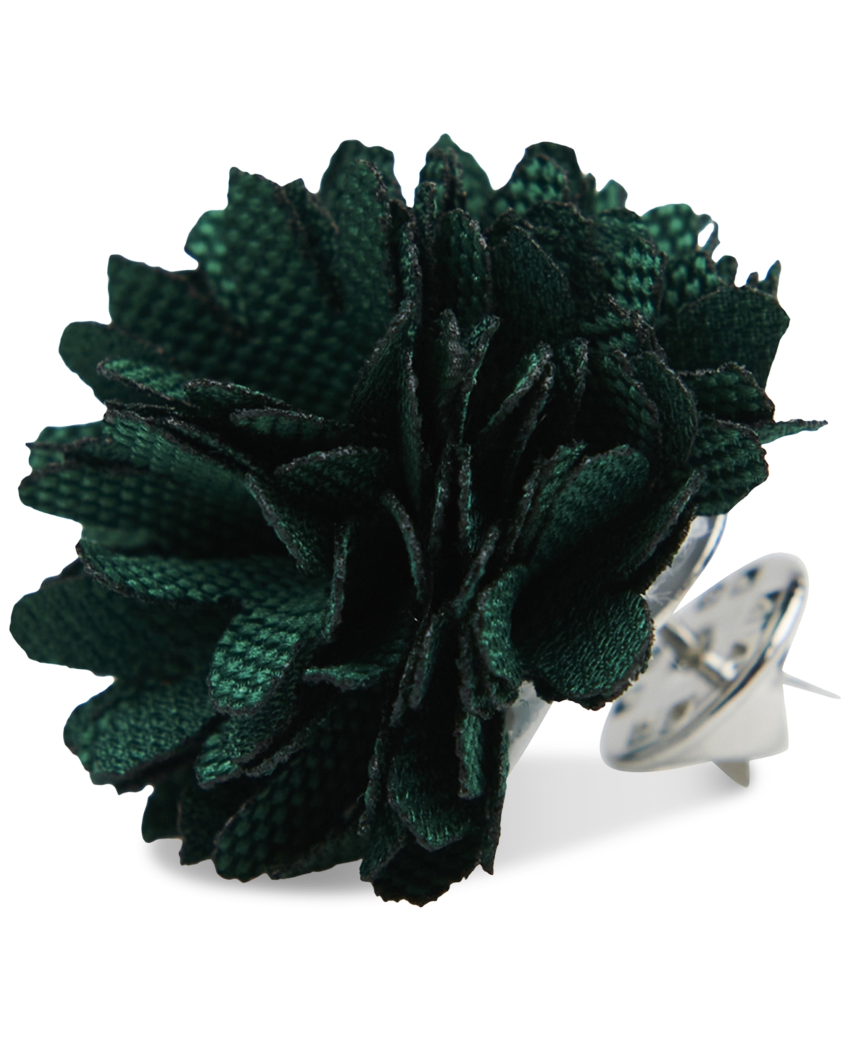 Con.Struct Men's Ceremony Satin Checkerboard Flower Lapel Pin, Created for Macy's - Hunter