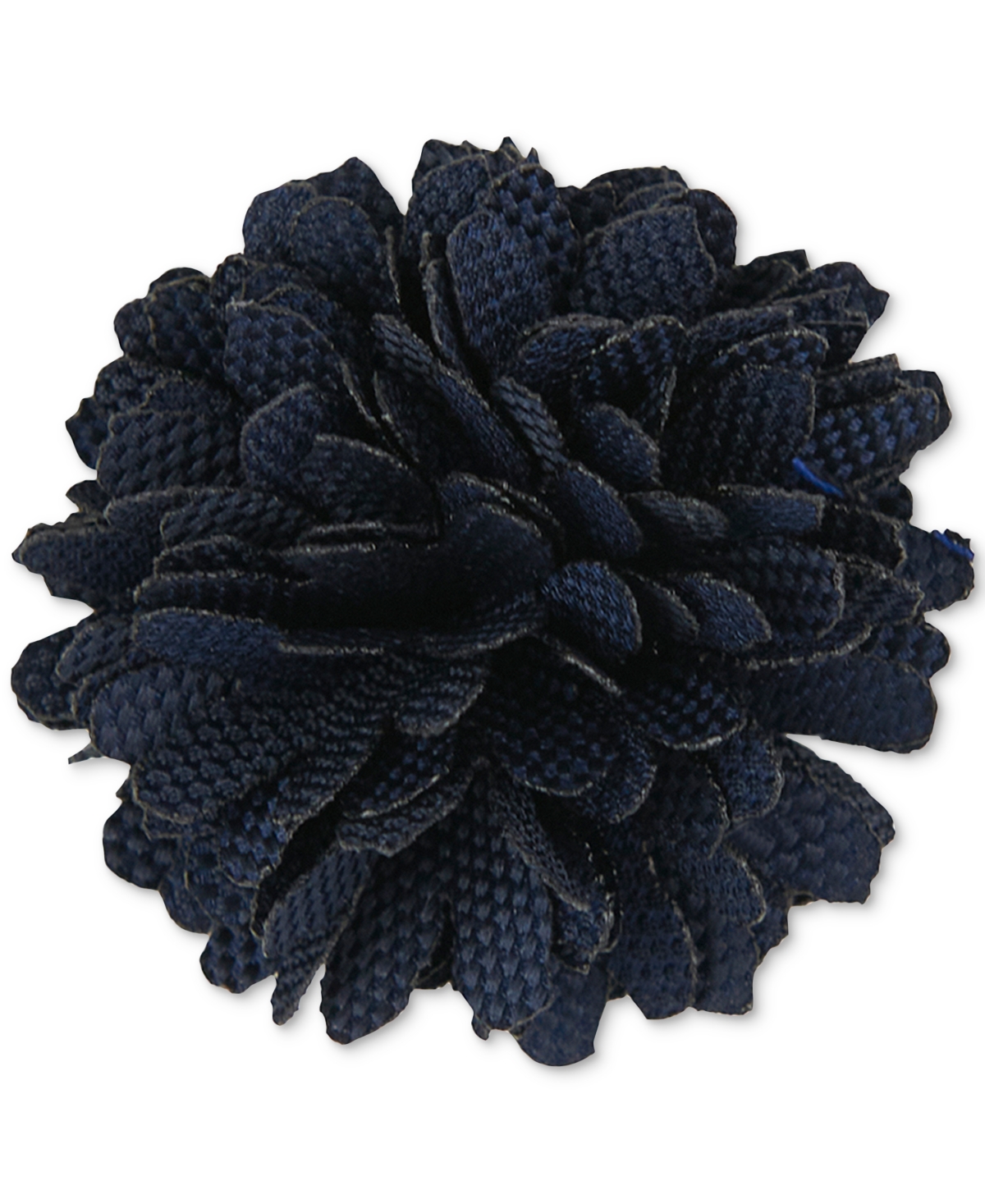 Con.Struct Men's Ceremony Satin Checkerboard Flower Lapel Pin, Created for Macy's