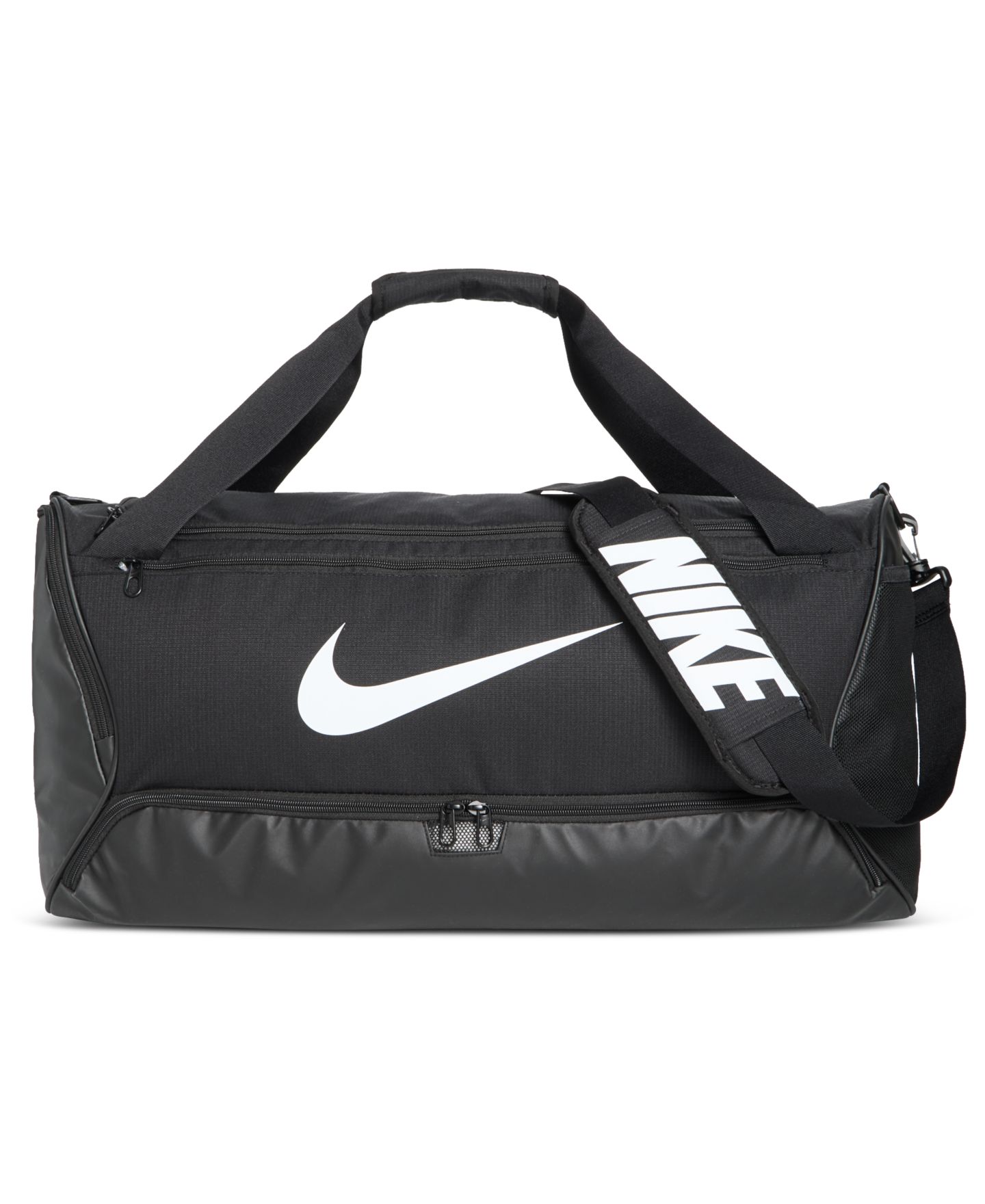 Мужская сумка Nike Brasilia 9.5 Training Duffel (Medium, 60L), цвет: Чёрный — фото 3