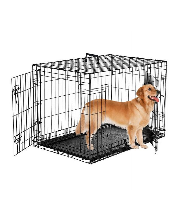SUGIFT 36 inch Dog Crate,Two Door Wire Dog Crate, Black Macy's