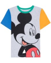 Disney Mickey Mouse Juniors Embroidered Oversized Graphic Tee, Sizes XS-3XL  