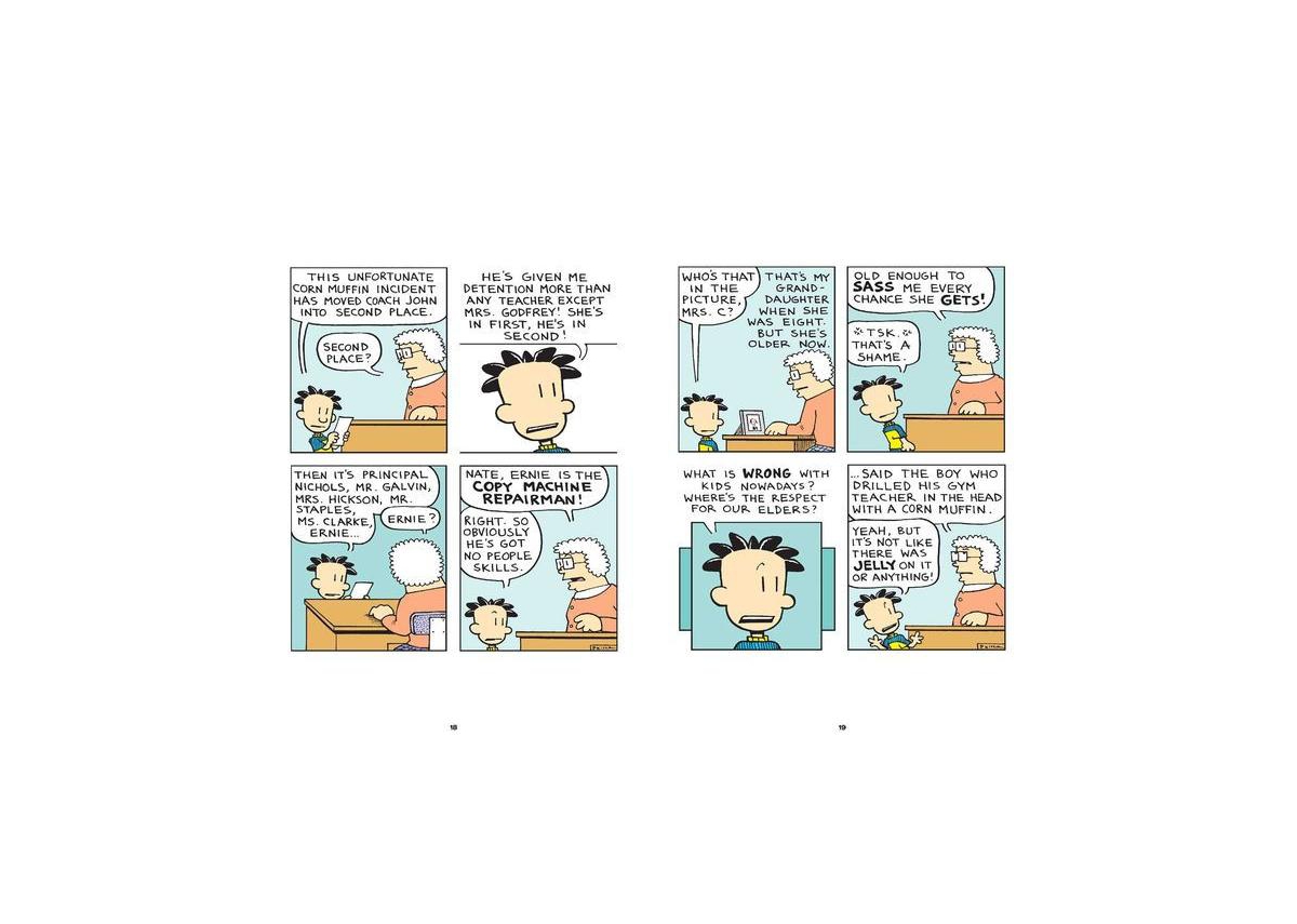 Big Nate- Beware of Low-Flying Corn Muffins by Lincoln Peirce