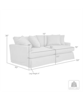 Ciara 93" Upholstered Sofa