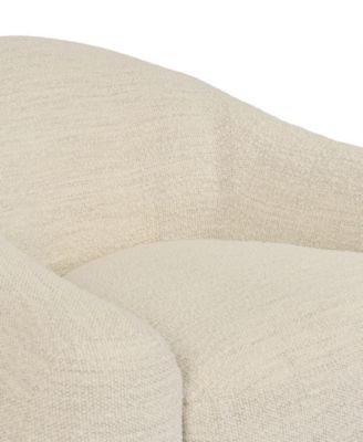 Molly Upholstered Swivel Accent Chair