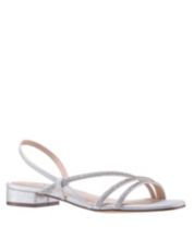Nina silver top dress sandals