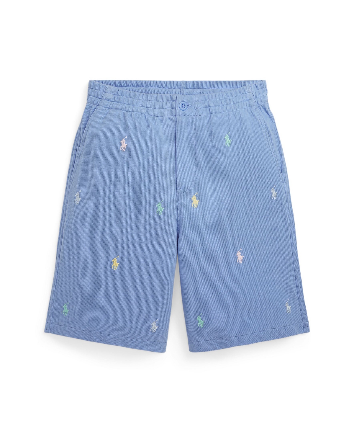 Polo Ralph Lauren Kids' Big Boys Polo Prepster Cotton Mesh Shorts In Harbor Island Blue