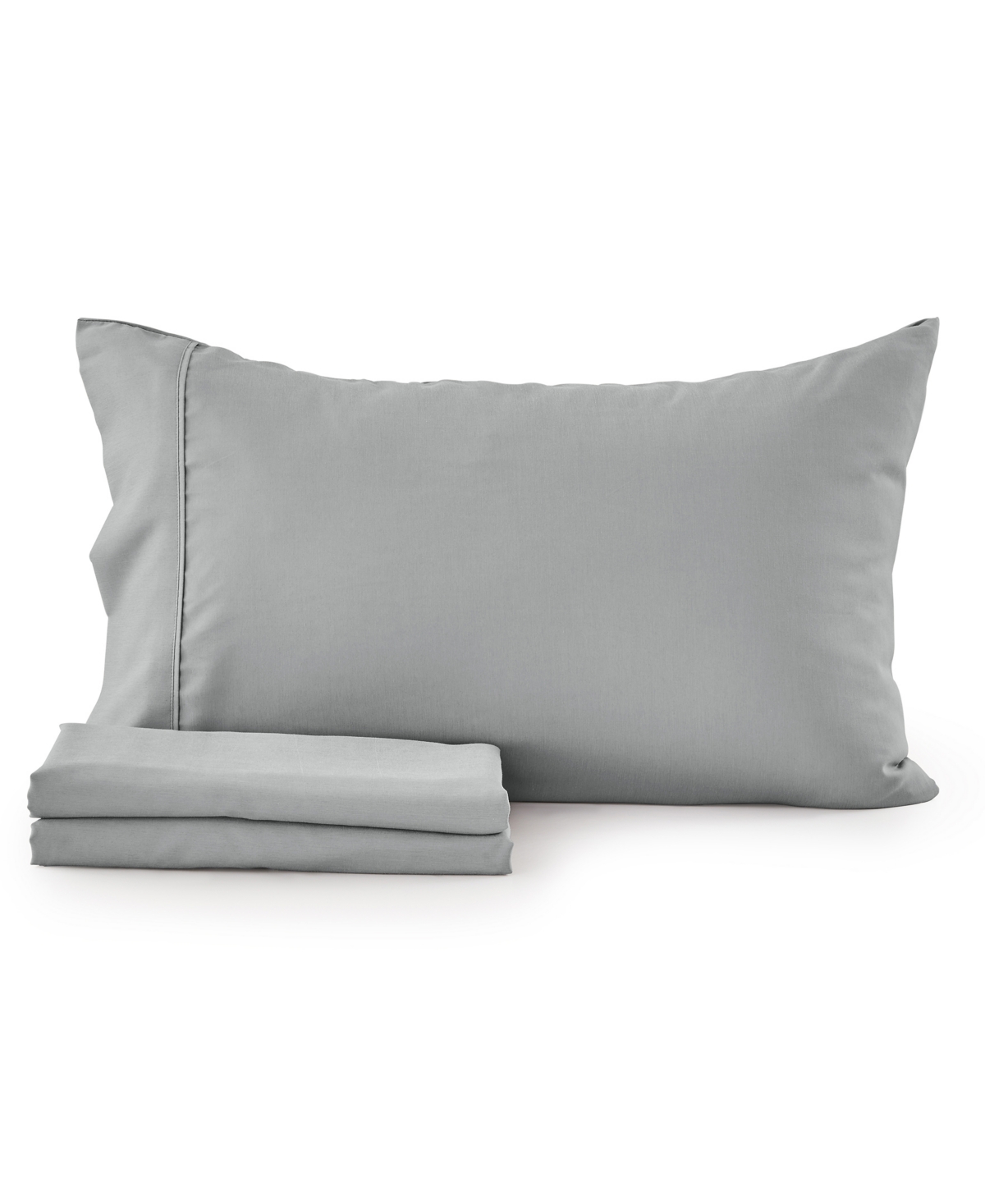 Premium Comforts Rayon From Bamboo Blend Crease-resistant 4 Piece Sheet Set, Full In Slate