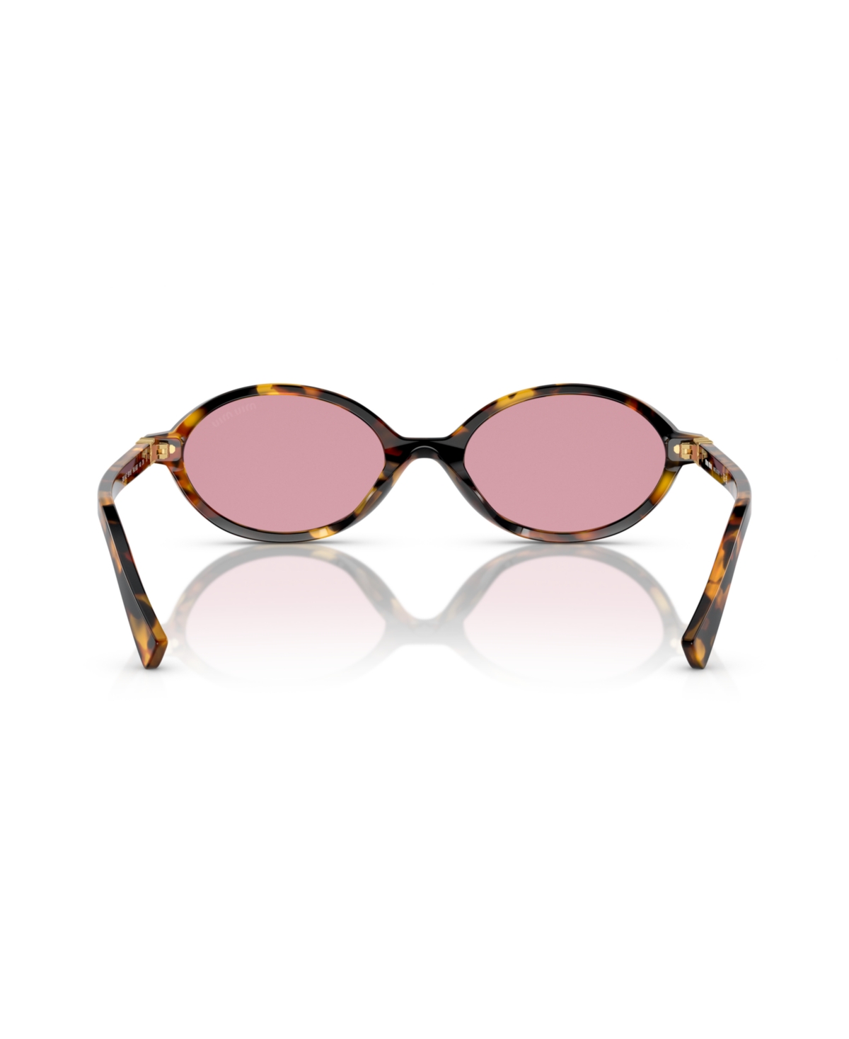Miu Miu Regard Tortoiseshell-effect Sunglasses In Honey Havana