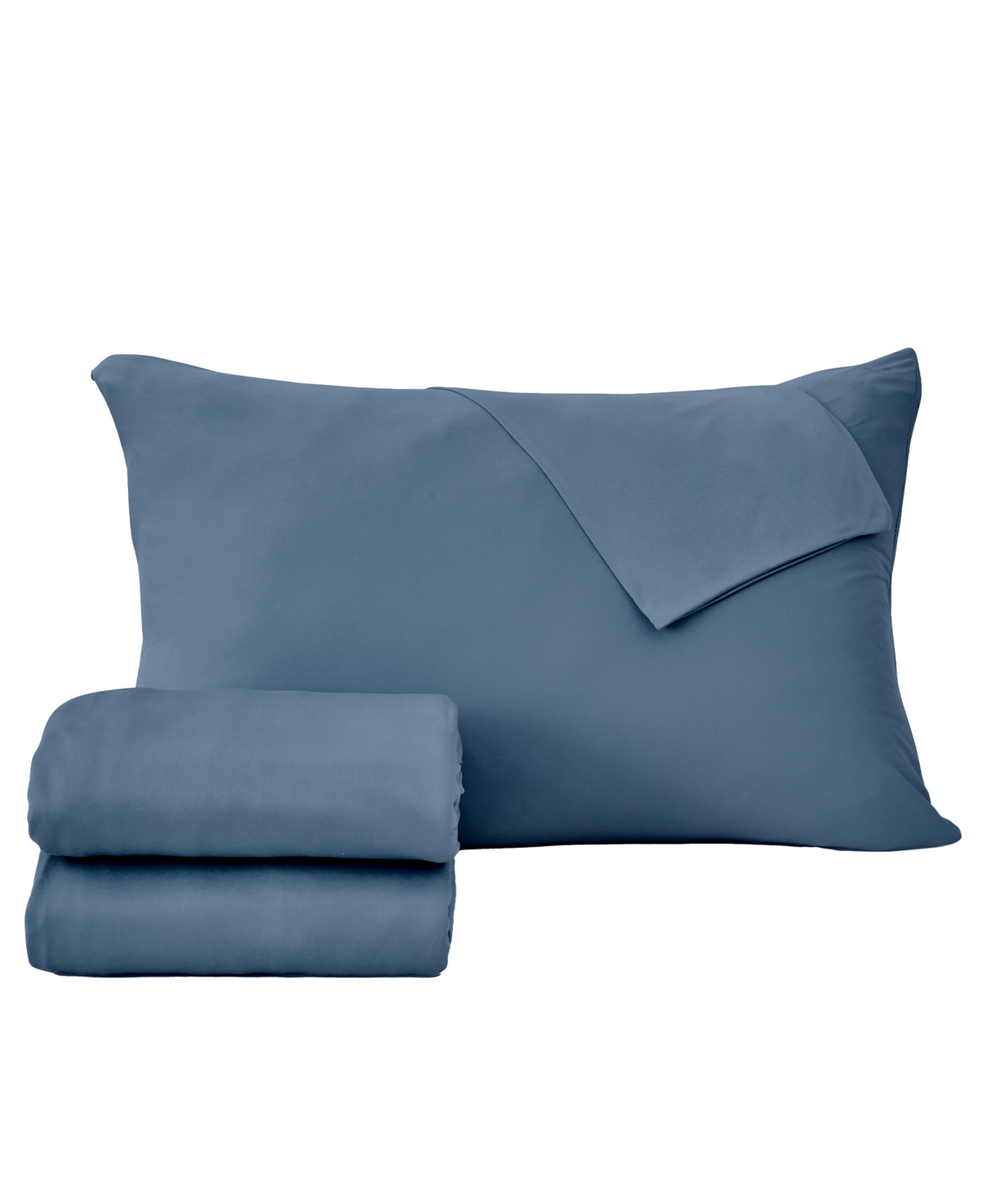 Shop Premium Comforts Performance Cooling Super Soft Polyester 4 Piece Sheet Set, Full In Oceana