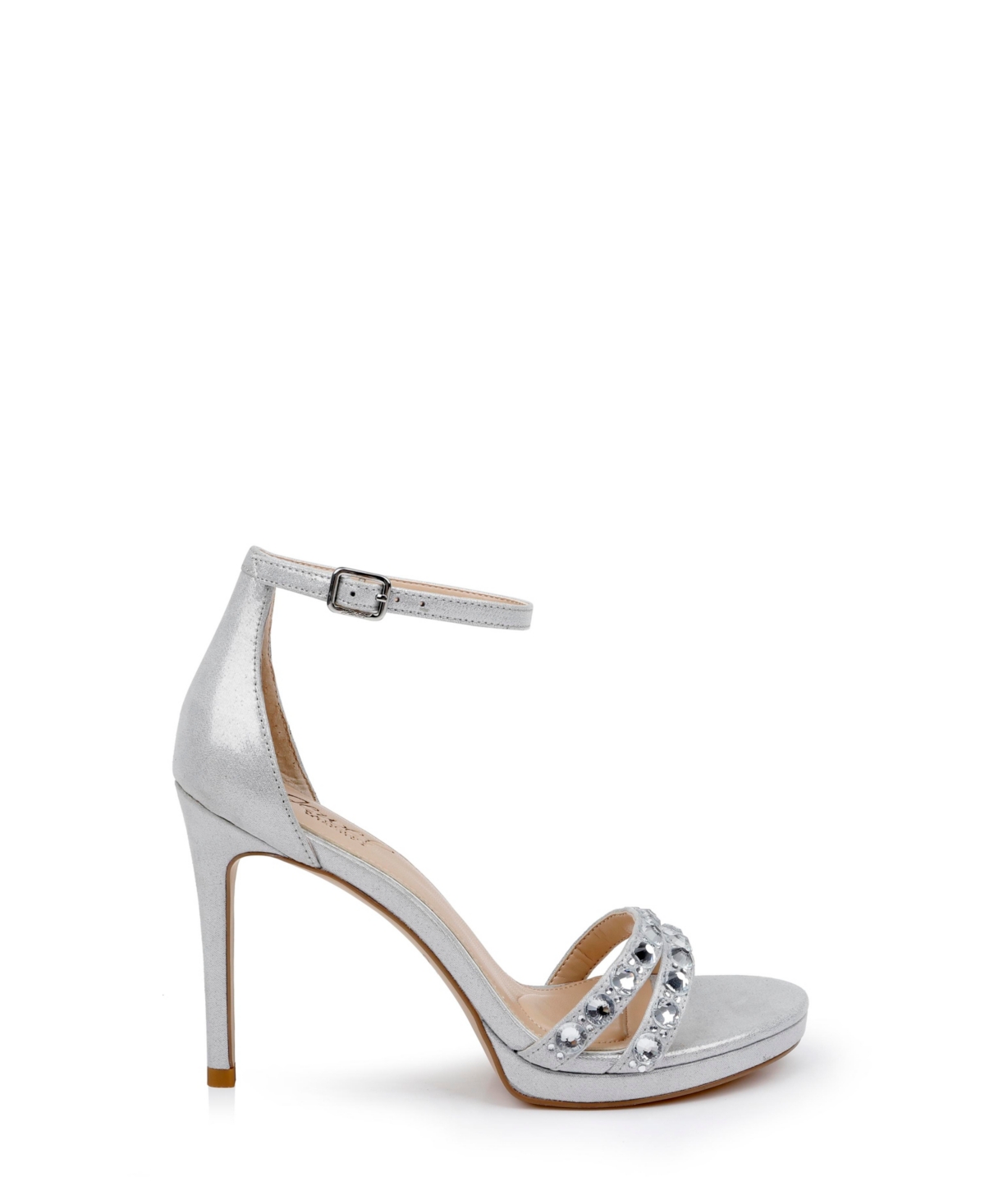Jewel Badgley Mischka Women's Hustle Platform Evening Sandals
