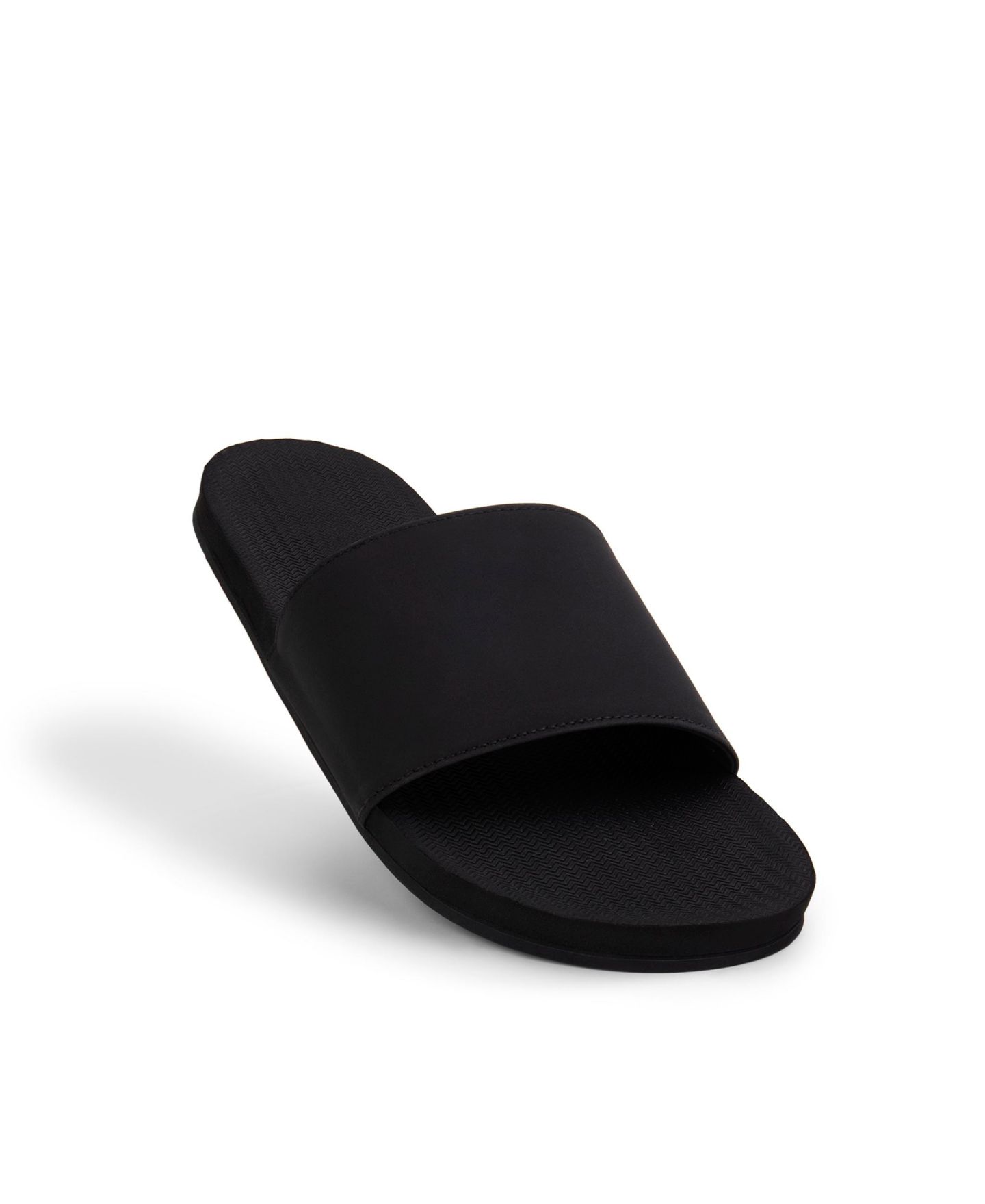 Мужские сандалии Indosole Men s Slide, цвет: Чёрный — фото 1