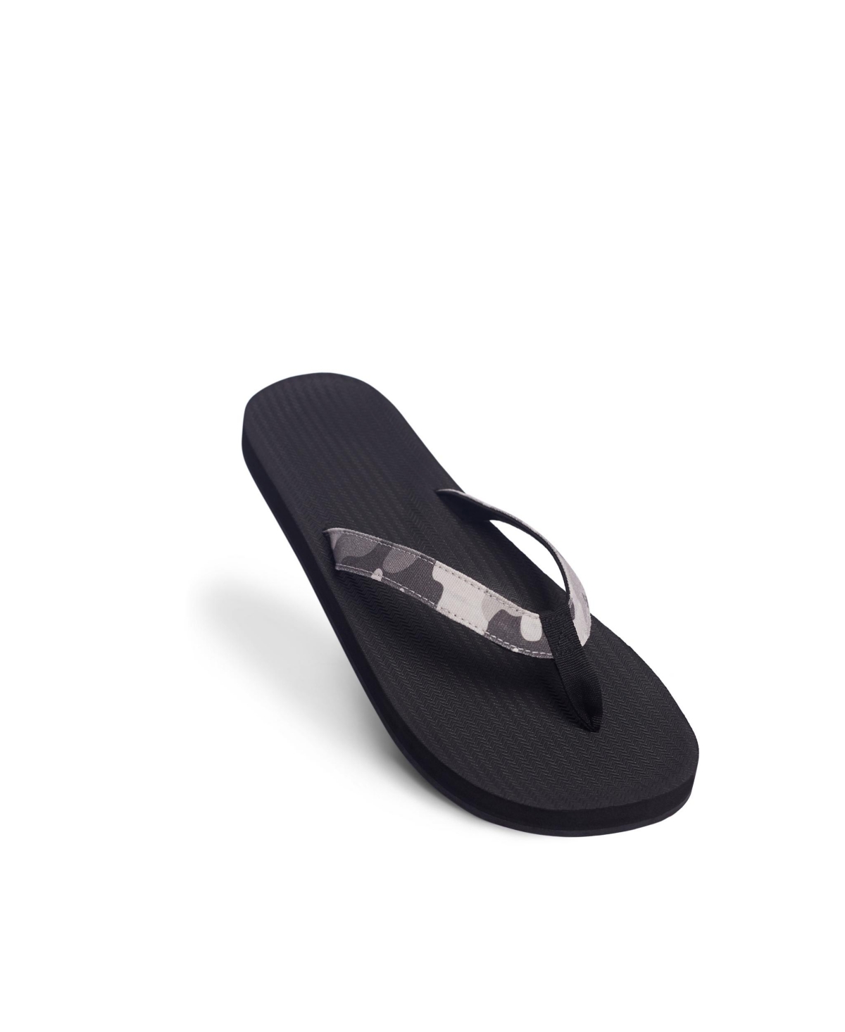 Indosole Men's Men s Flip Flops Camo -white camo