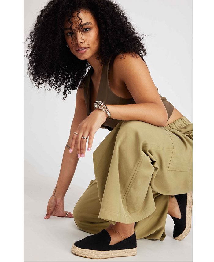 slip on espadrille sneakers