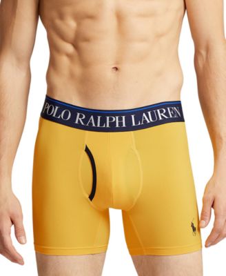Polo Ralph Lauren Men's 3-Pk. 4D Flex Cooling Microfiber Boxer