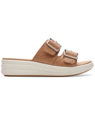 Women's Drift Buckle Slip-On Slide Wedge Sandals