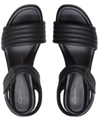Clarks Women's Chelseah Gem Ankle-Strap Wedge Sandals