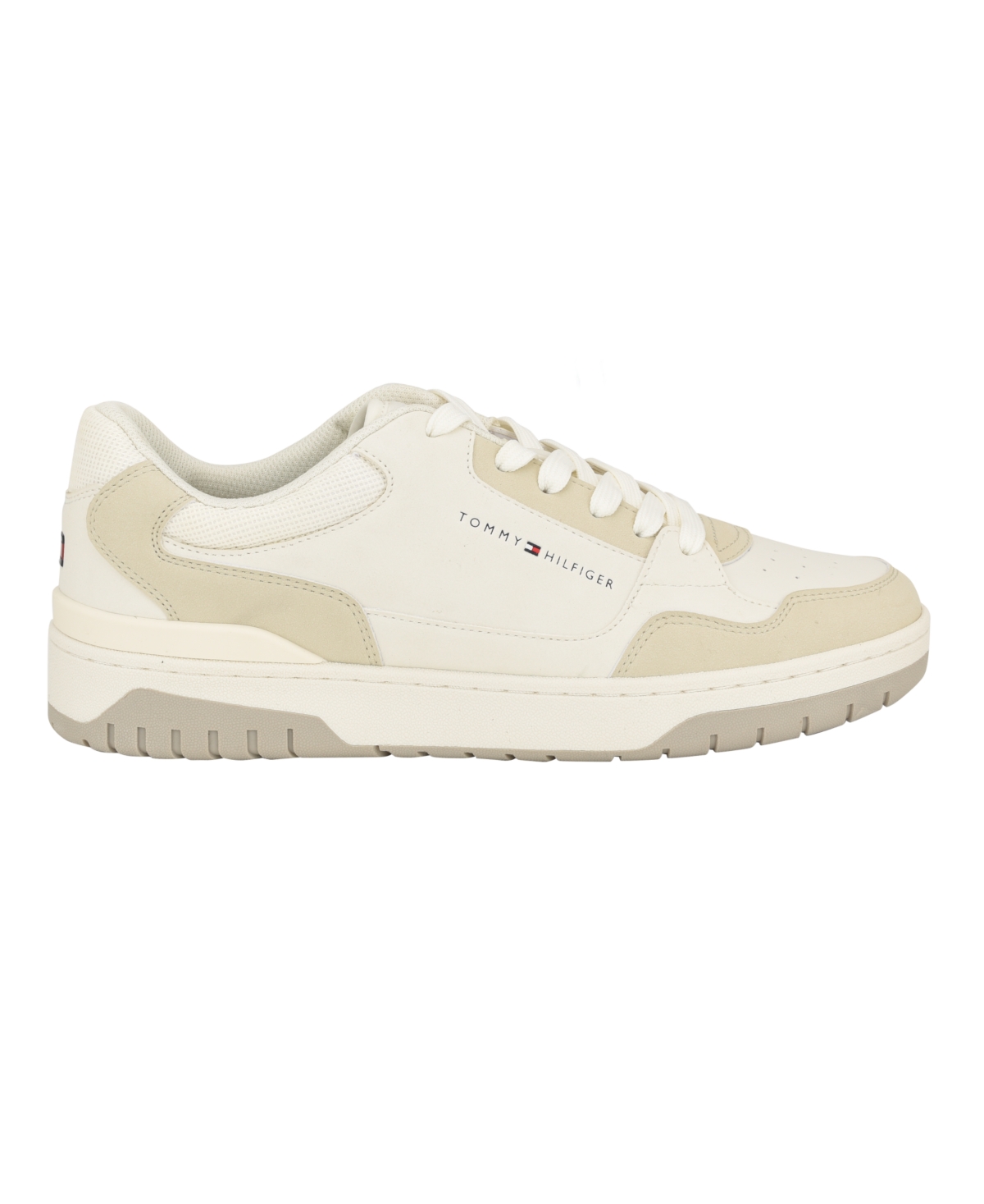 Tommy Hilfiger Men's Novian Lace Up Fashion Sneakers - Cream Multi