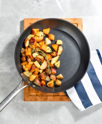 Professional 2x Hard Anodized 4 Qt. Ceramic Nonstick Deep Saute Pan