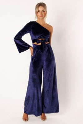 Macys velvet jumpsuit online