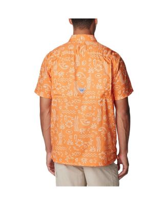 Men's Tennessee Orange Tennessee Volunteers Super Slack Tide Omni-Wick Button-Up Shirt