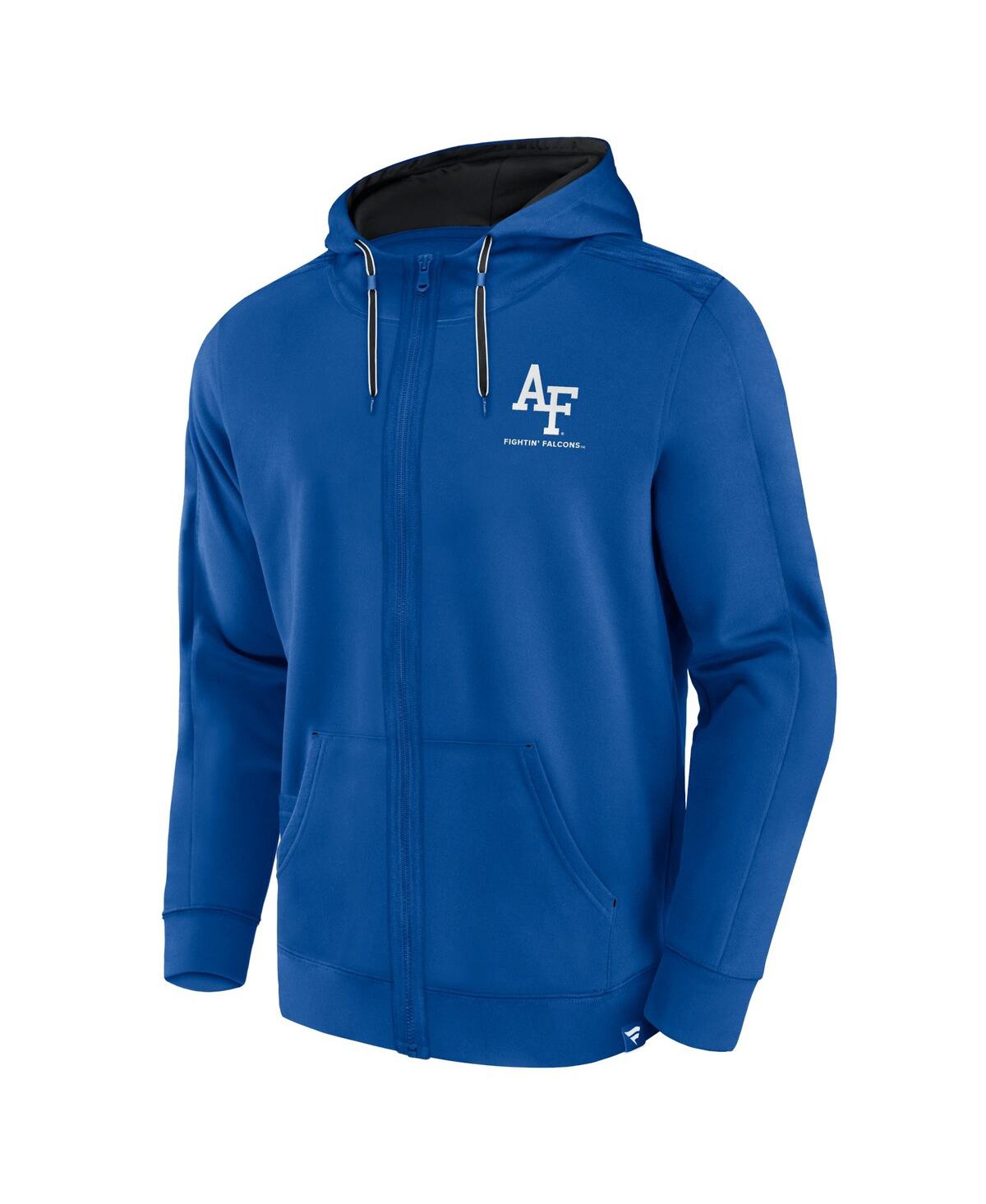 Men's FanaticsAir Force Falcons Power Index Full-Zip Hoodie - Royal