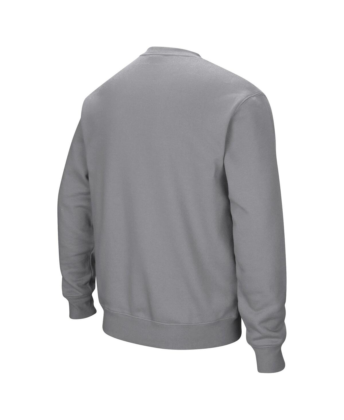 Colosseum Men's Ole Miss Rebels Arch & Logo Pullover Sweatshirt In Powder Blue