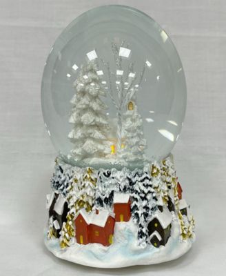 Winterland Church Snow Globe