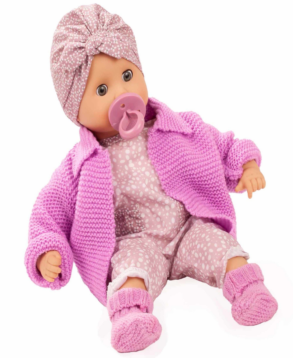 Götz Muffin Soft Mood Bald Baby Doll In Multi