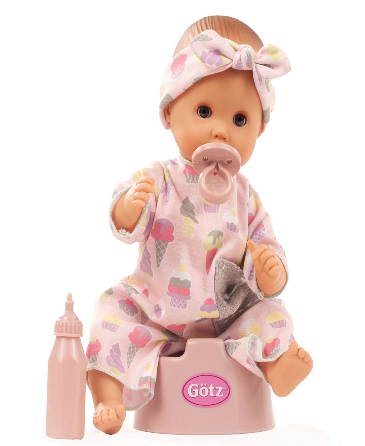 Shop Götz Sleepy Aquini Popsicle Baby Girl Doll In Multi