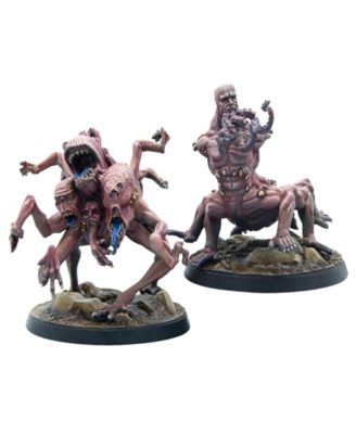 Modiphius Fallout: Wasteland Warfare - Miniature Super Mutants Nightkin - Set Di Resina Non Dipinte Per Giochi Da Tavolo