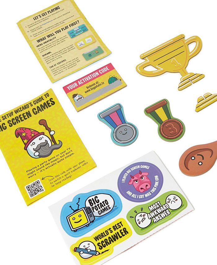 Big Potato Games - Color Brain: Gioco Di Domande E Risposte A Colori Per Famiglie E Gruppi (dai 12 Anni)