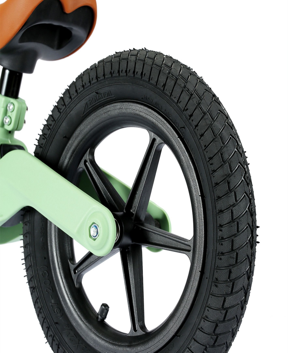 Trimate Green Toddler Balance Bike In Multi