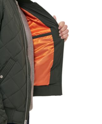 Men's Quilted Fashion Bomber Jacket