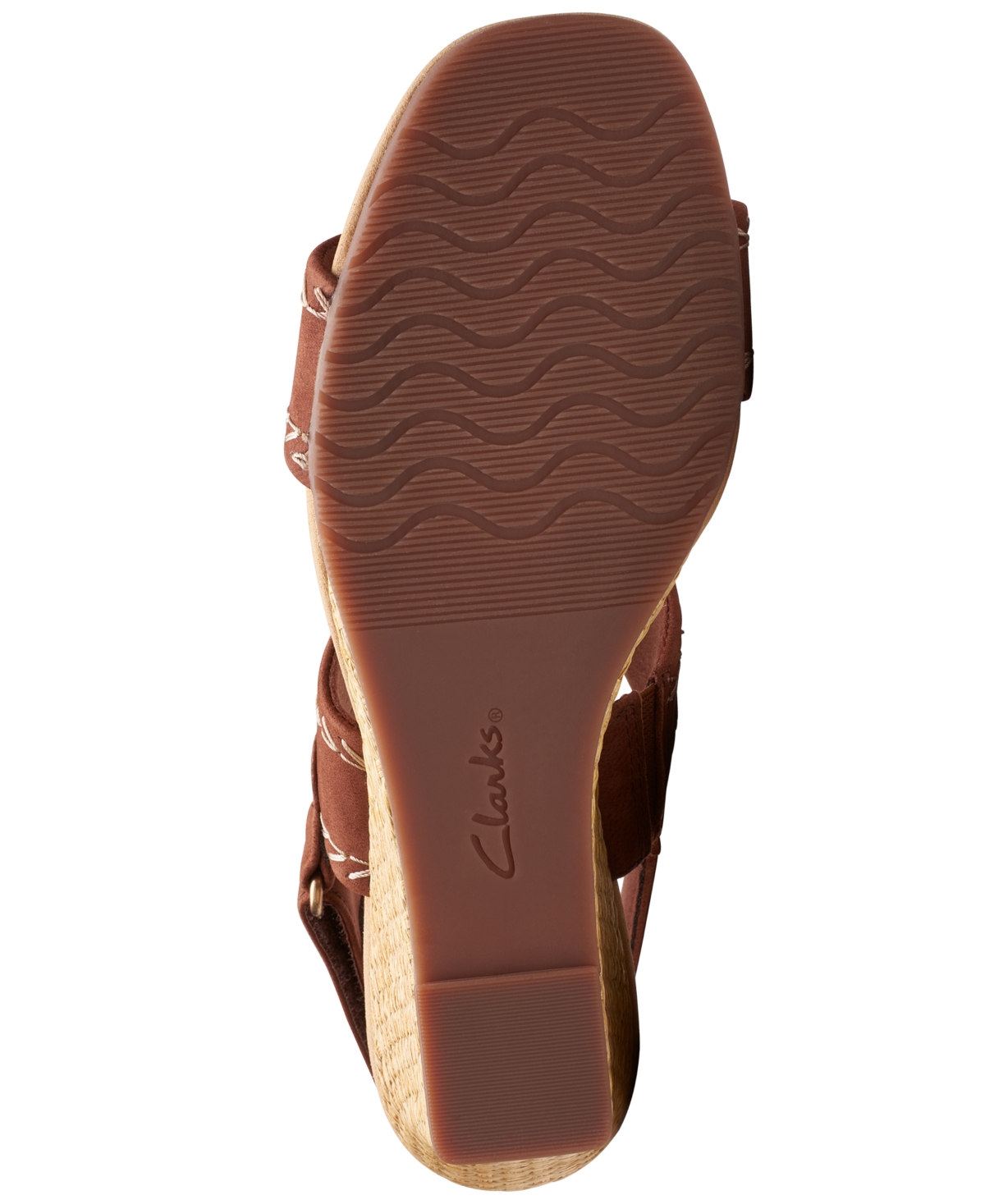 Clarks Kyarra Rose Espadrille Wedge Heel Sandals