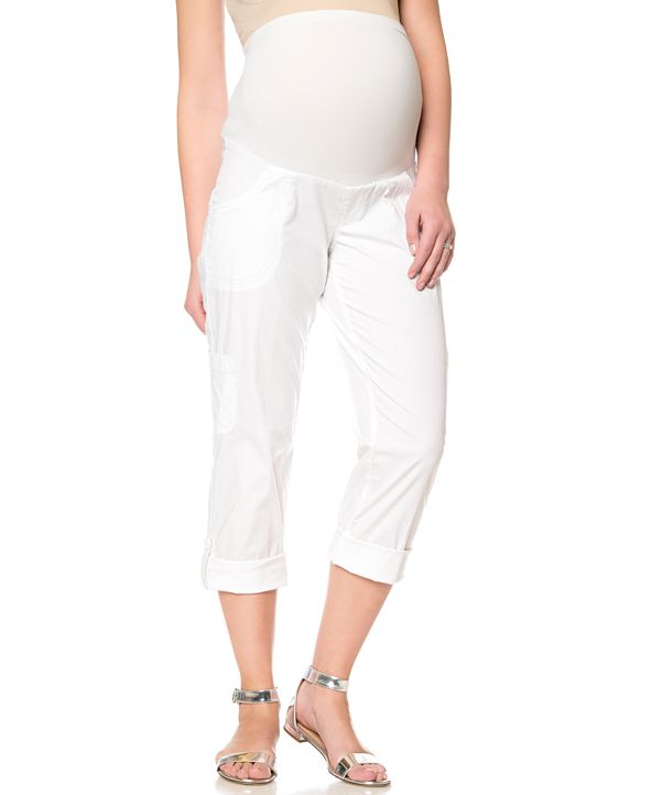 maternity cargo work pants