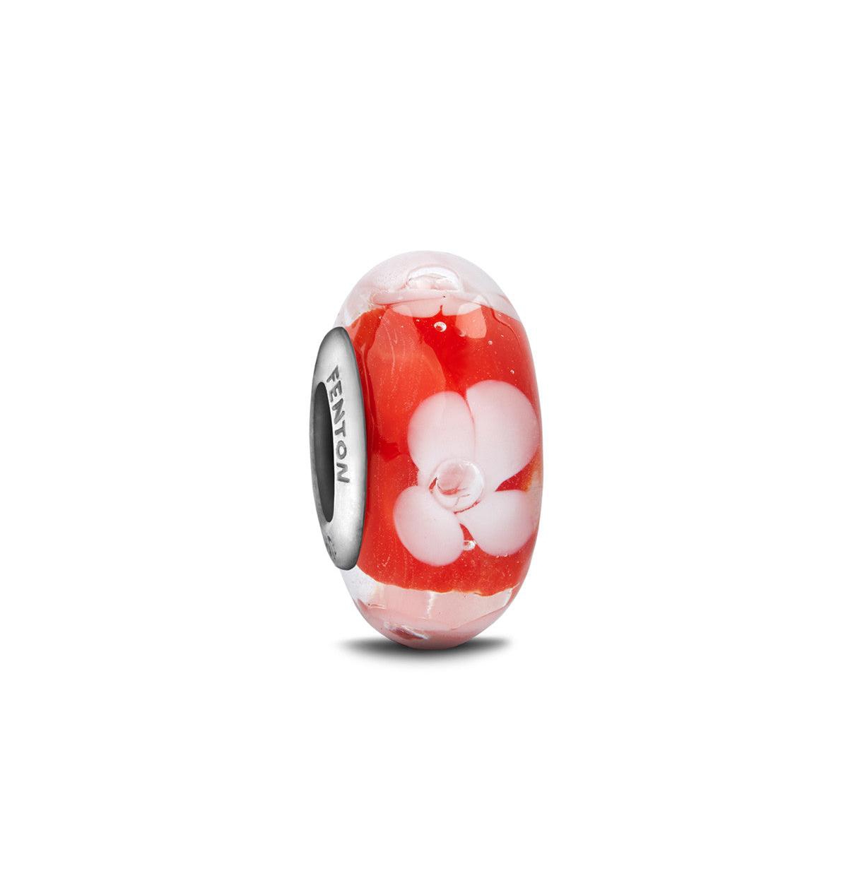 Glass Jewelry: Dearest Love Glass Charm - Multi-color
