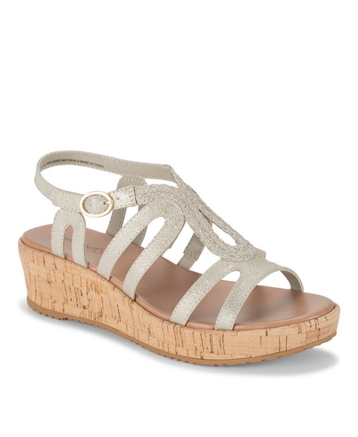 Macys discount baretrap sandals