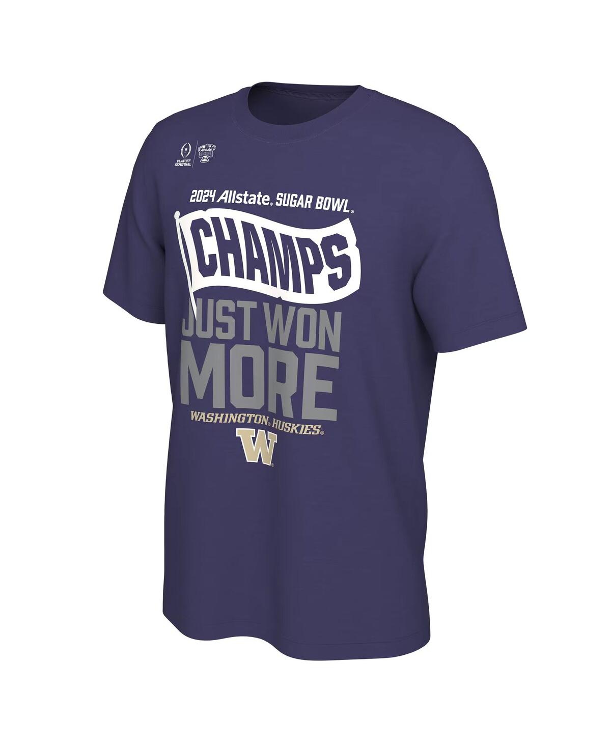 Big BoysNike College Football Playoff 2024 Sugar Bowl Champions Locker Room T-shirt - Purple