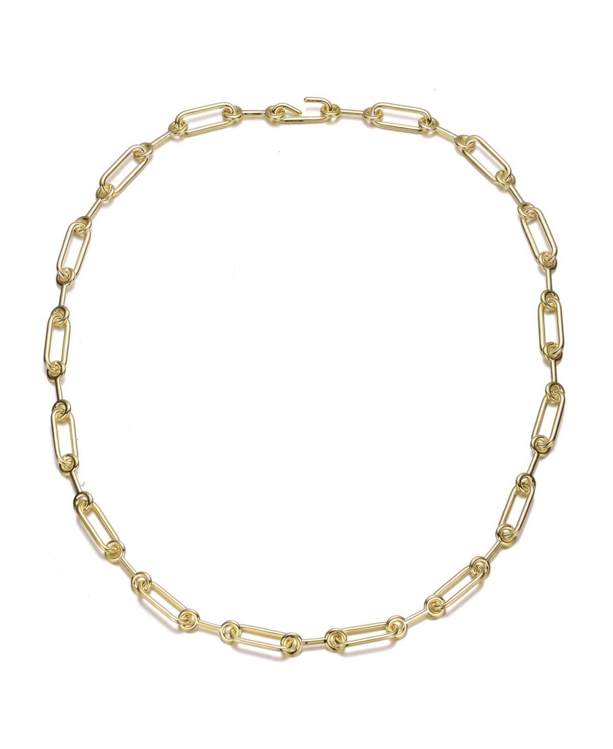 Gigi Girl Elegant Teens/Young Adults 14K Gold Plated Chain Necklace - Gold