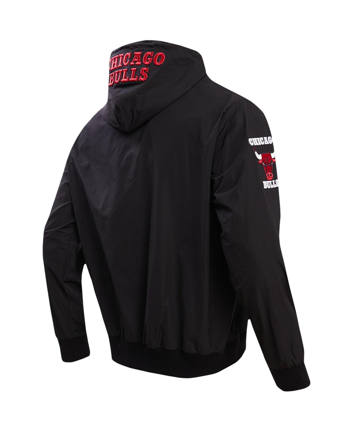 Men's Pro StandardChicago Bulls Hybrid Full-Zip Hoodie - Black