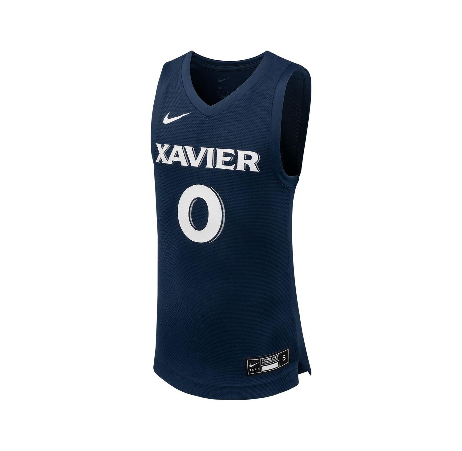 Big Boys #0 Navy Xavier Musketeers Team Replica Basketball Jersey